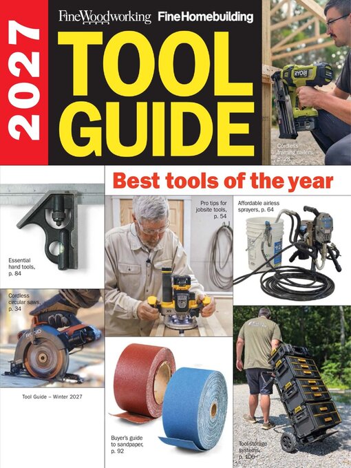 Cover image for Fine Woodworking Magazine